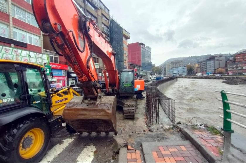 Zonguldak'ta sağanak yağış