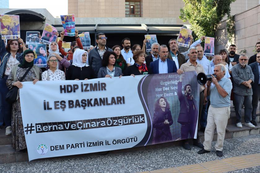 DEM Parti İzmir il örgütü basın açıklaması düzenledi