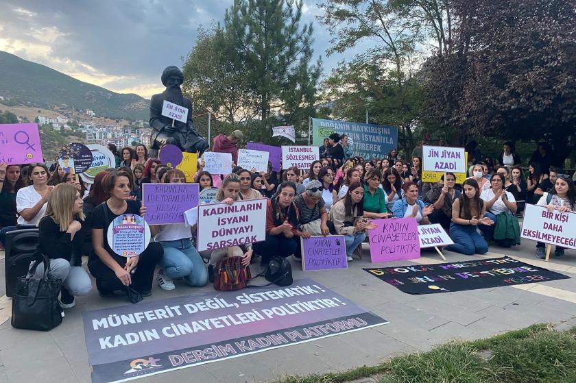 Bölge illerinde kadın cinayetlerine tepki: İstanbul Sözleşmesini kaldıranlarla hesaplaşacağız