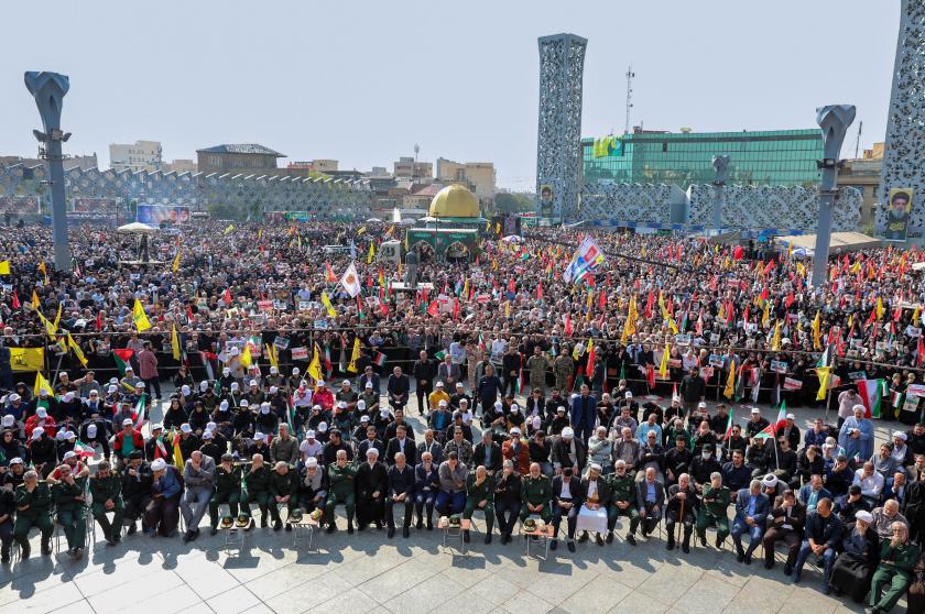  İranlı General Abbas Nilfuruşan için Tahran'da cenaze töreni düzenlendi.