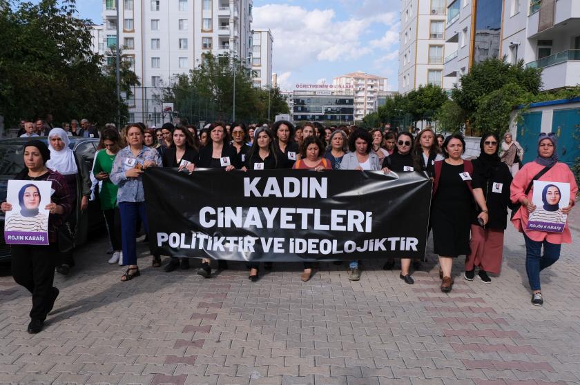 Rojin Kabaiş için kadınlar yürüdü