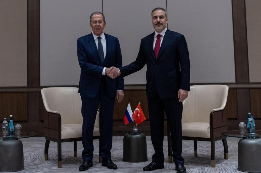 Sergey Lavrov ve Hakan Fidan