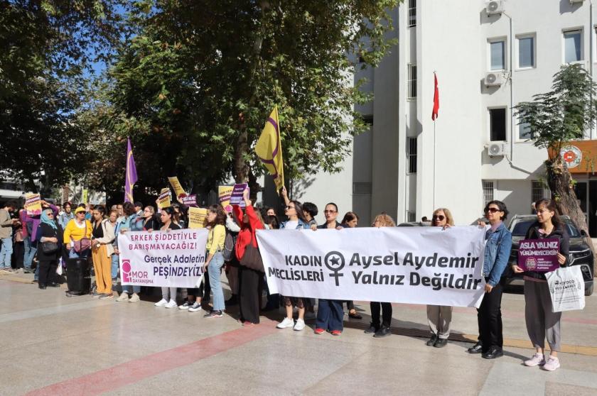 Boşandığı Aysel Aydemir'i ağır yaralayan Ferhat Bingöl’ün yargılandığı davanın karar duruşması öncesi kadınlardan açıklama