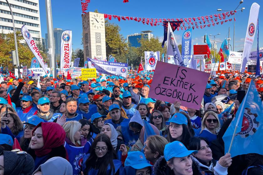 Türk-İş'in Ankara'daki 'Zordayız, geçinemiyoruz' mitingi