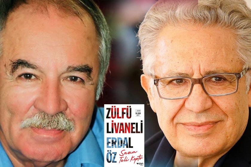 Erdal Öz(solda), Zülfü Livaneli(sağda)