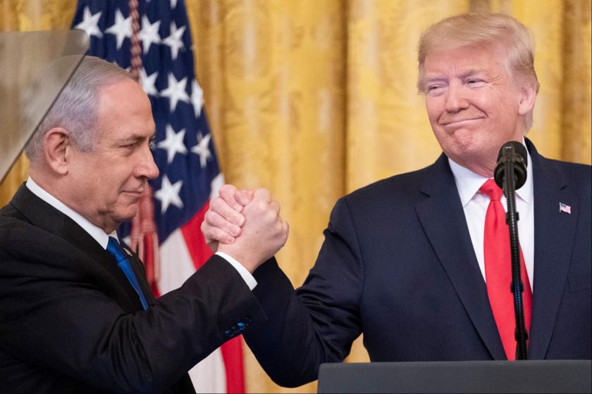 Binyamin Netanyahu ve Donald Trump