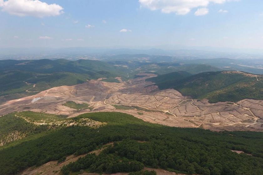 Arhavide maden yapılması planlanan bölge