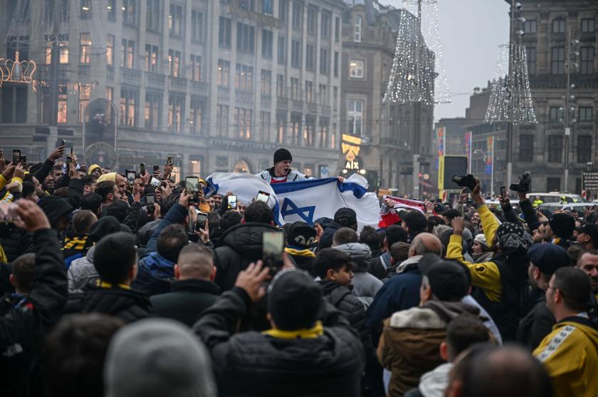 Tel Aviv taraftarları