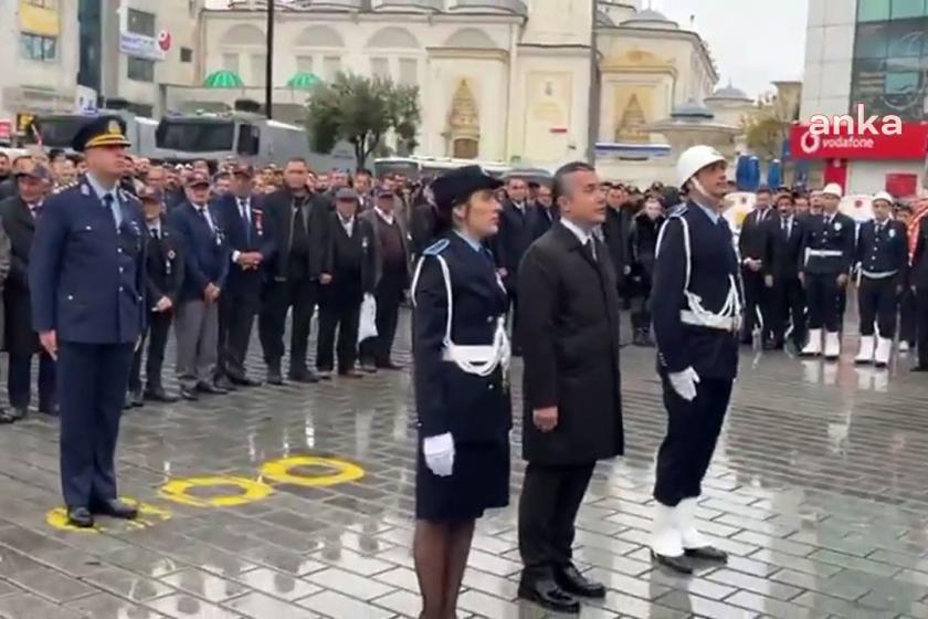 Esenyurt Belediyesi kayyımı Can Aksoy 10 Kasım töreninde yuhalandı