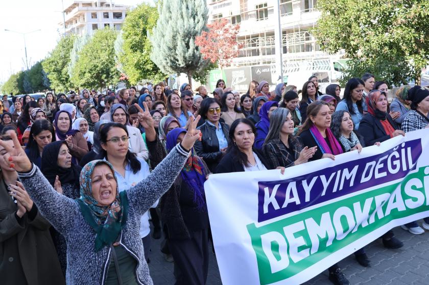 kayyım protestosu