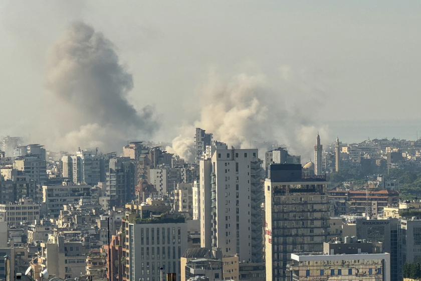 İsrail Beyrut'un güneyindeki Dahiye'ye hava saldırısı düzenledi