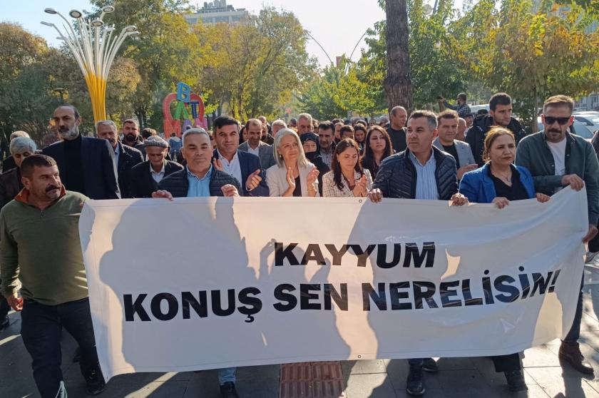 Batman'da kayyım protestosu