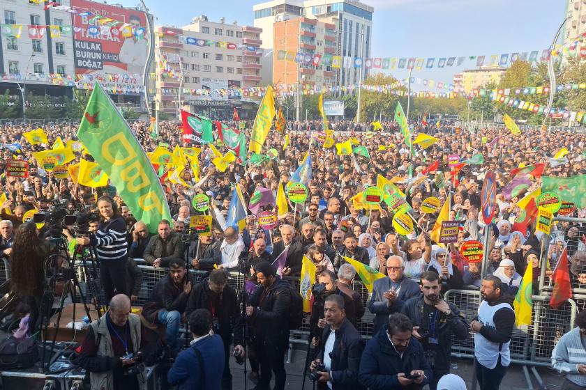 Batman'da Demokrasi ve Özgürlük mitingi