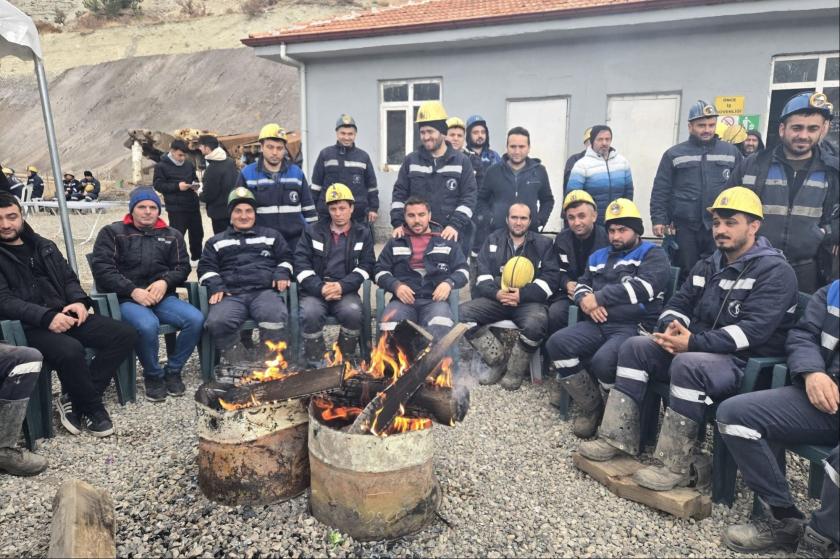 ÇAyırhan Termik Santrali işçileri 