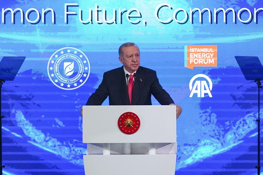 Recep Tayyip Erdoğan, Anadolu Ajansı’nın düzenlediği 'İstanbul Energy Forum'da konuştu.