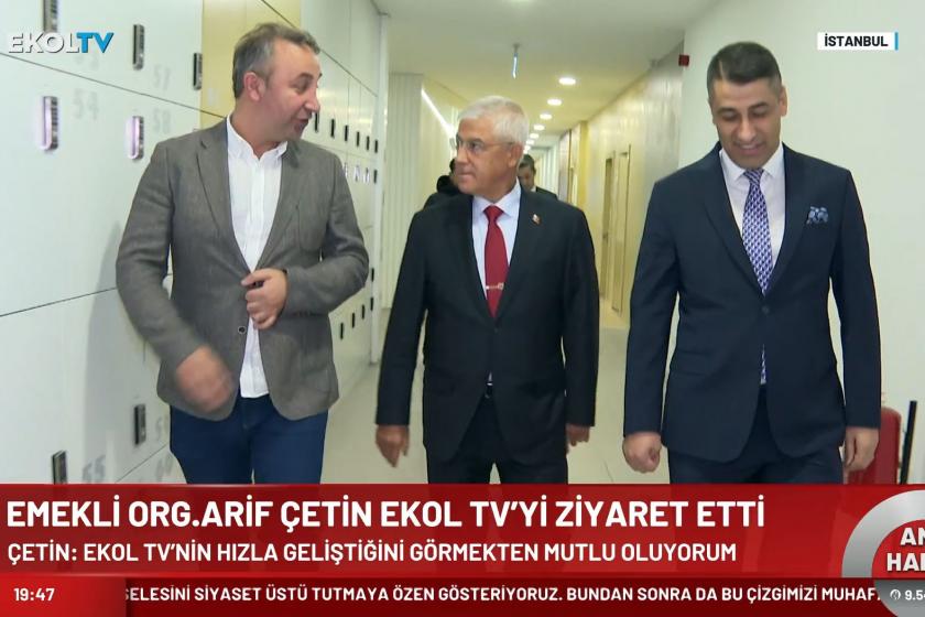 Arif Çetin Ekol TV ziyaretinde