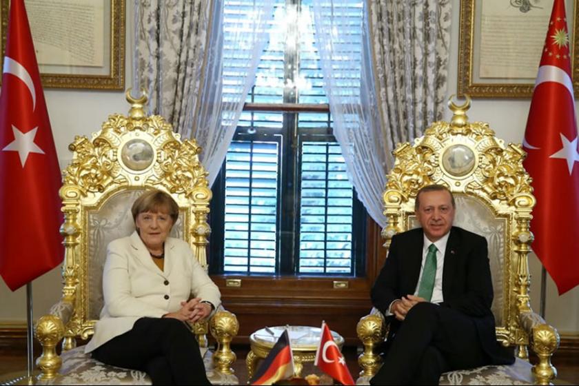 Recep Tayyip Erdoğan ve Angela Merkel