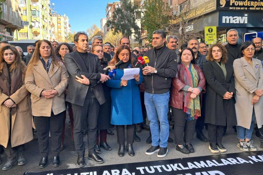 Diyarbakır'da kayyım protestosu