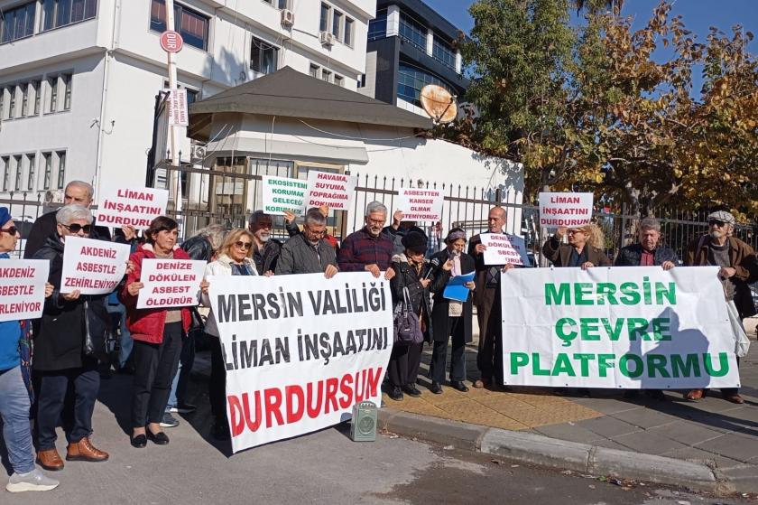 mersin çevre platformu basın açıklaması 