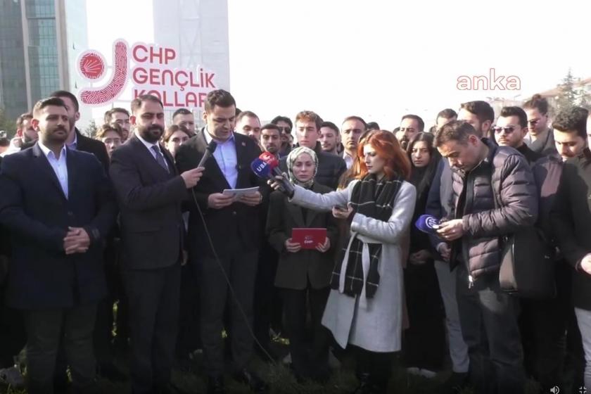 CHP Gençlik Kolları açıklaması 