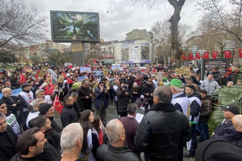 Kandıra'da çöp tesisine karşı yapılan eylem