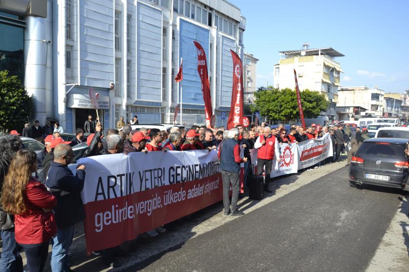 disk vergide adalet talebiyle açıklama yaptı