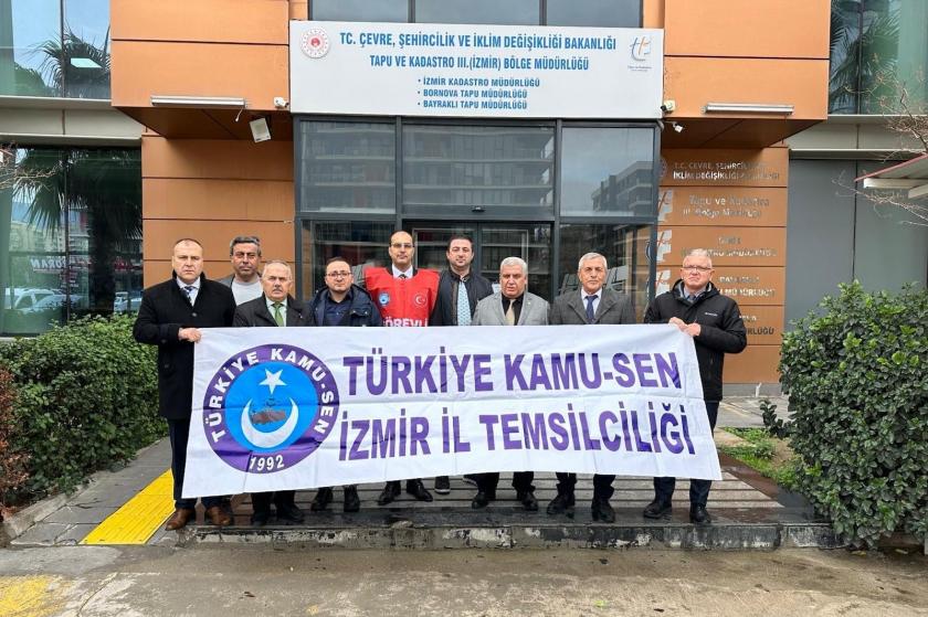 kamu sen izmir temsilciği basın açıklaması