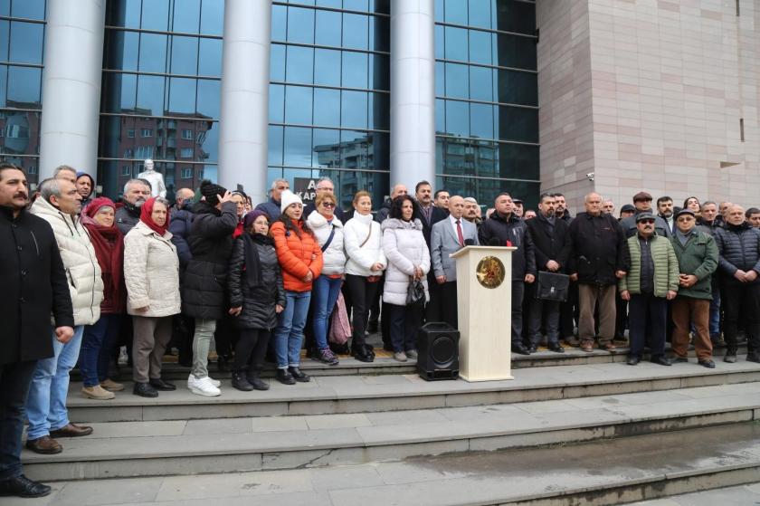 Eskişehir'De suç duyurusunda bulunan Alevi örgütleri üyeleri