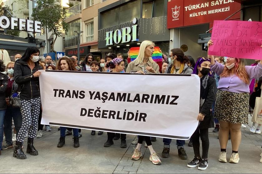 Trans kadın cinayetlerine karşı açıklama