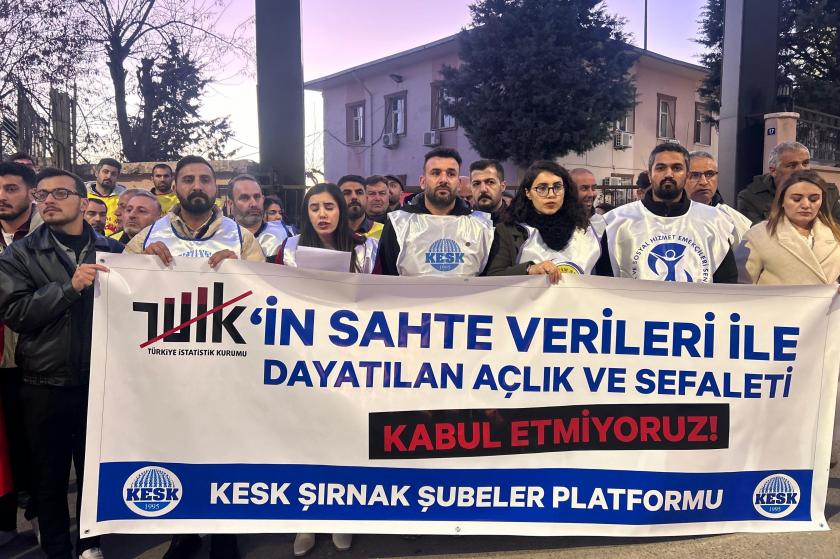 KESK Şırnak Şubeler Platformu basın açıklaması 