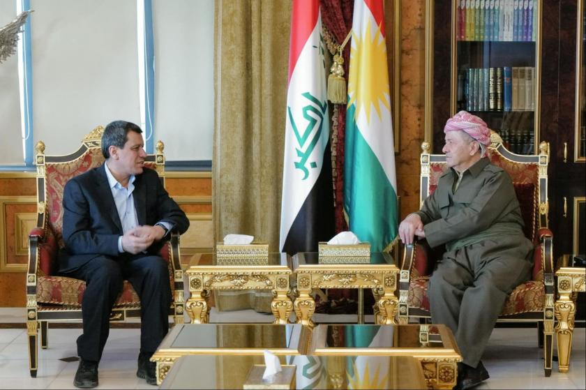 Barzani ve Mazlum Abdi, Suriye’deki gelişmeleri görüştü