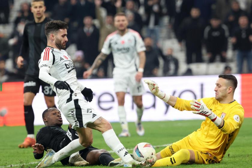 Beşiktaş Samsunspor maçından bir an