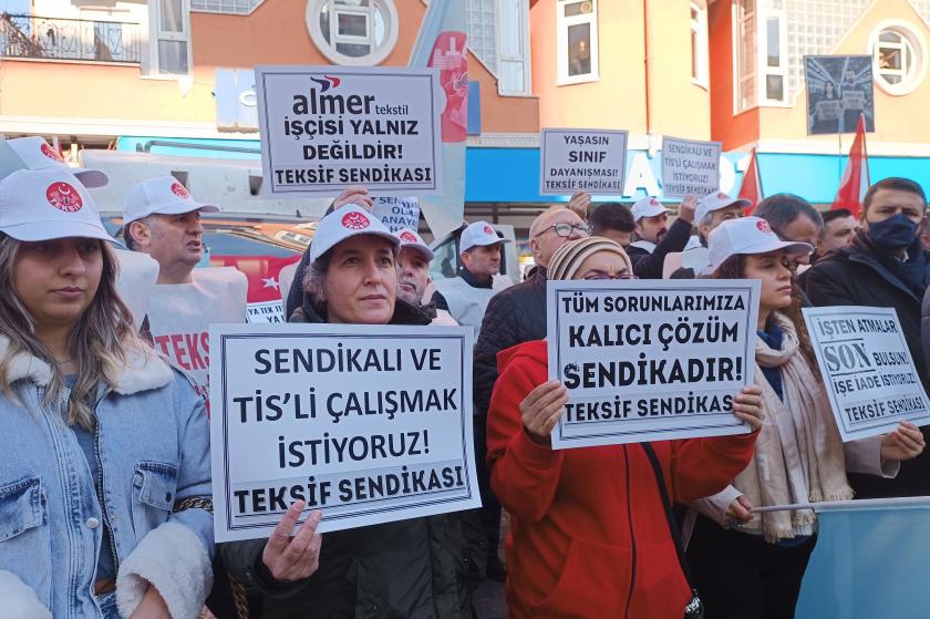 Serbest bölgede kadın işçilere pranga