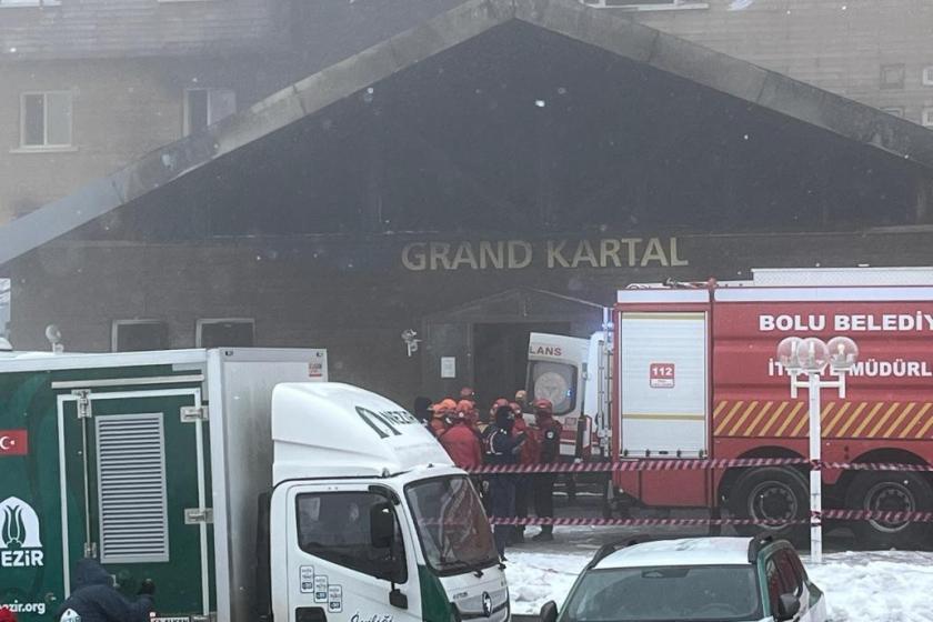 Katliamın yaşandığı Grand Kartal Oteli