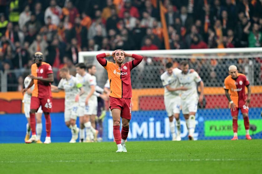 Galatasaray Dinamo Kiev maçından bir görüntü