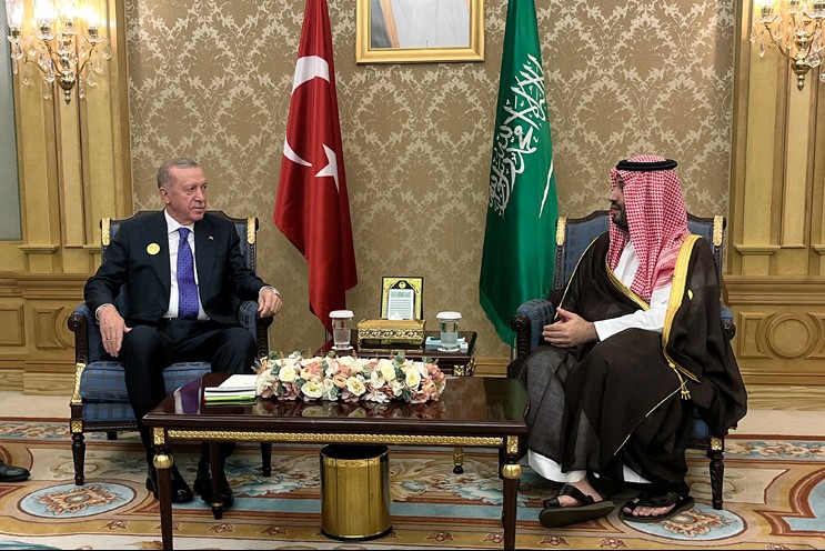 Erdoğan Suudi Arabistan Prensiyle