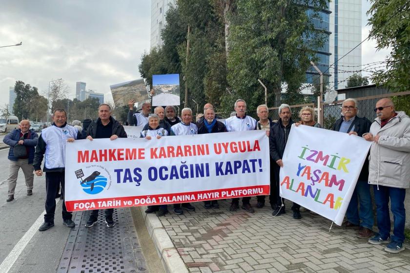 Foça Tarih ve Doğa Talanına Hayır Platformu: Mahkeme kararına uyulsun