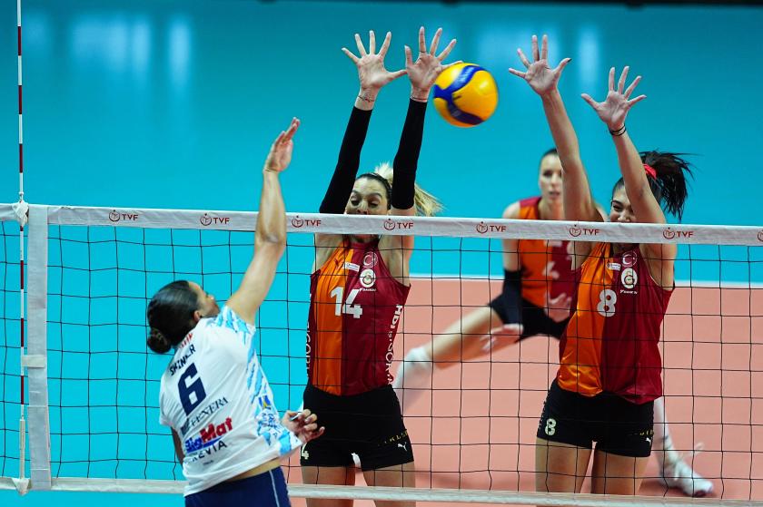 CEV Kadınlar Challenge Kupasında Chieri Galatasaray Daikin'i mağlup etti