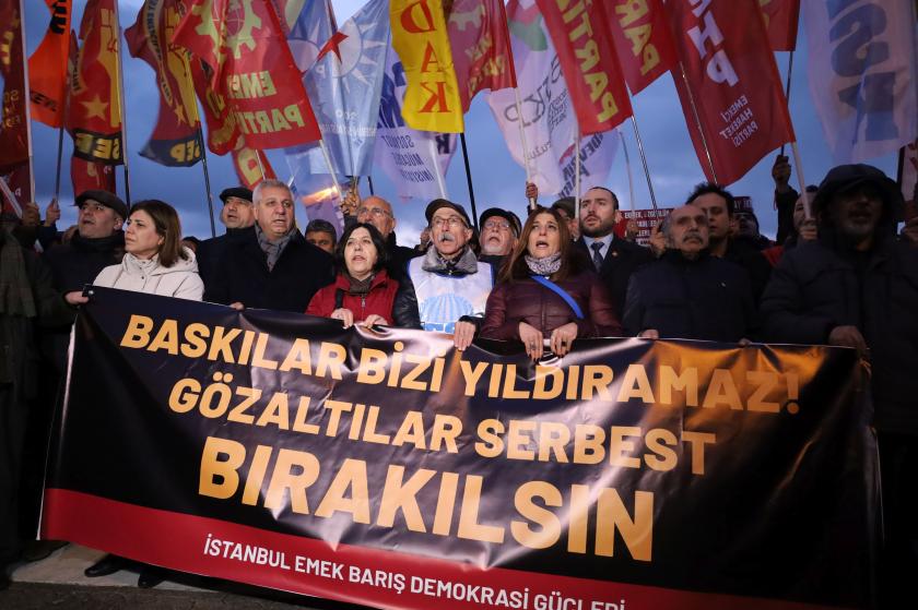 8 siyasi parti ve örgütten ortak açıklama: Baskı ve zorbalık sökmeyecek