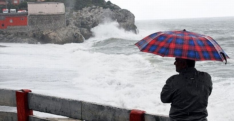 Doğu Karadeniz'e fırtına, Doğu Akdeniz'e kuvvetli yağış uyarısı