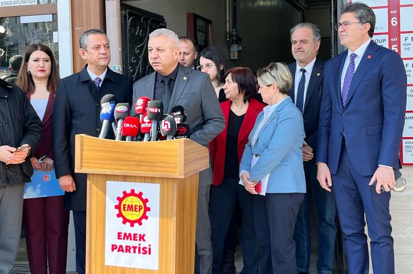 CHP-EMEP görüşmesi: Birlikte mücadele etmeye devam edeceğiz