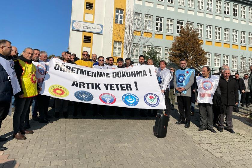 “Eğitim emekçilerini hedef haline getiren politikalara son verilsin”