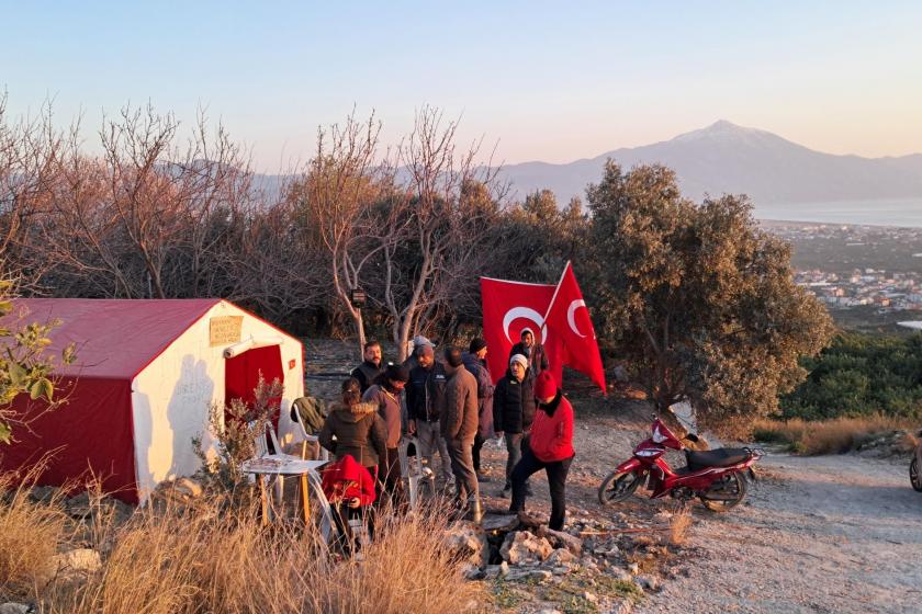 Arazileri toplu konut için kamulaştırılan Mağaracık halkı nöbette: "Bizi buradan göç ettirmek mi istiyorlar?"