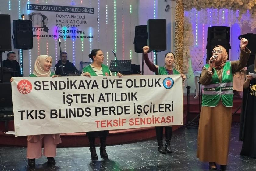 8 Marta'a giderken yüzlerce kadın Esenyalı'da buluştu: Güvencemiz mücadelemizde