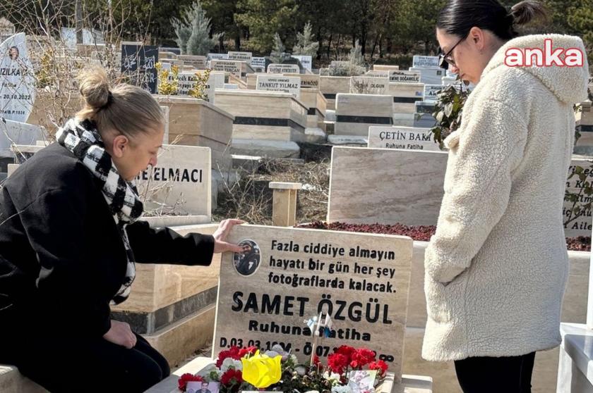 Motokurye Samet Özgül mezarı başında anıldı