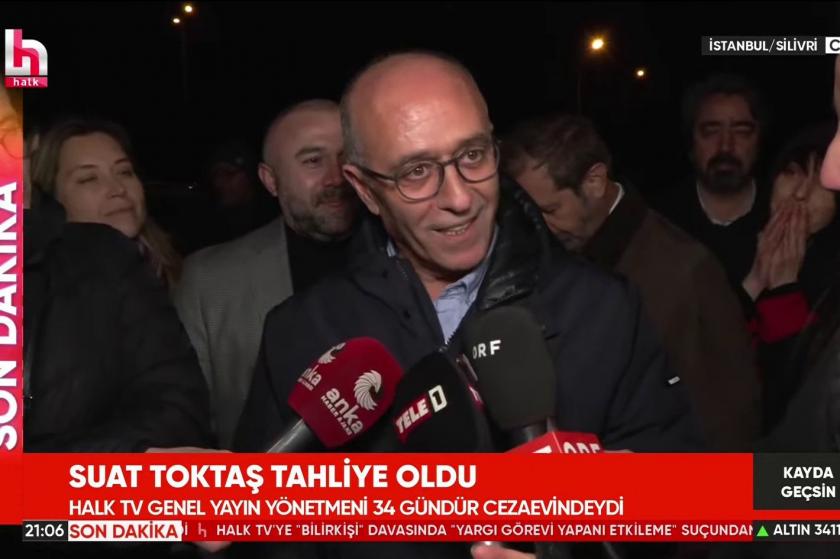 Gazeteci Suat Toktaş tahliye edildi