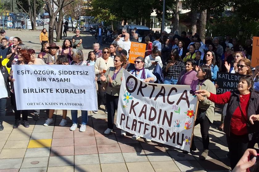 Muğla’da kadınlar “eşit bir yaşam” için yürüdü