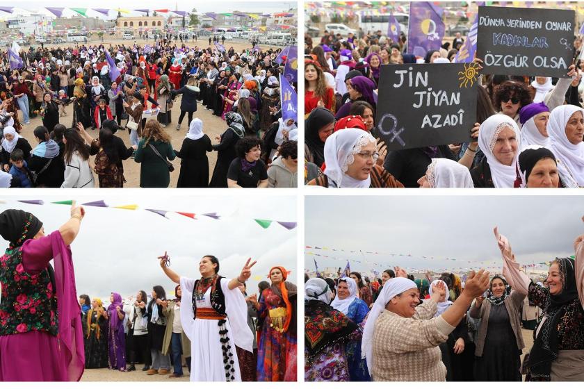 Nusaybin’de coşkulu 8 Mart: Kadın mücadelesi demokratik toplumun anahtarıdır