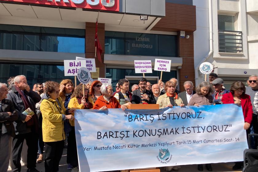 İzmir Barış Forumu’na çağrı: “İzmir barışı konuşmak istiyor”