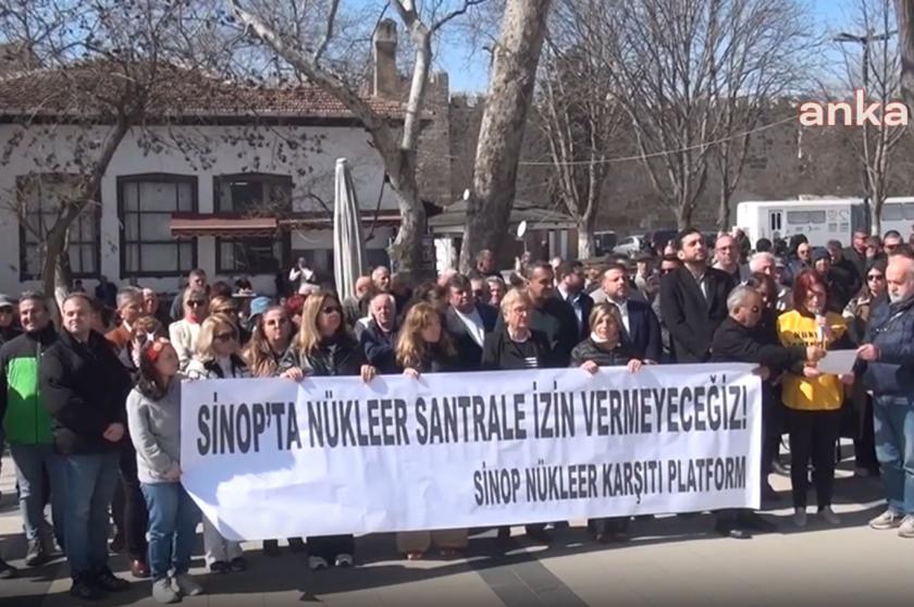 Sinop'ta Fukuşima felaketi 14. yılında anıldı:  “Nükleer endüstri çürümüş düzeninin bir parçası”